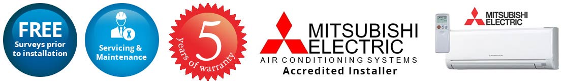 mitsubishi air conditioning telford